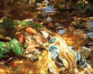 John Singer Sargent The Brook France oil painting art